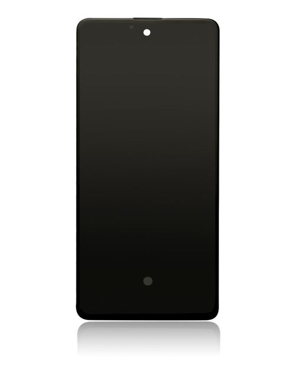 Pantalla OLED con marco para Samsung Galaxy A51 5G (A516 / 2020) (Prism Cube White)