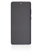 Pantalla OLED para Samsung Galaxy Note 10 Lite con marco (Original) (Negro Aura)