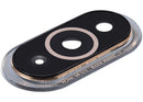 Lente de camara trasera con soporte para Huawei Nova 10 Pro (Plata)