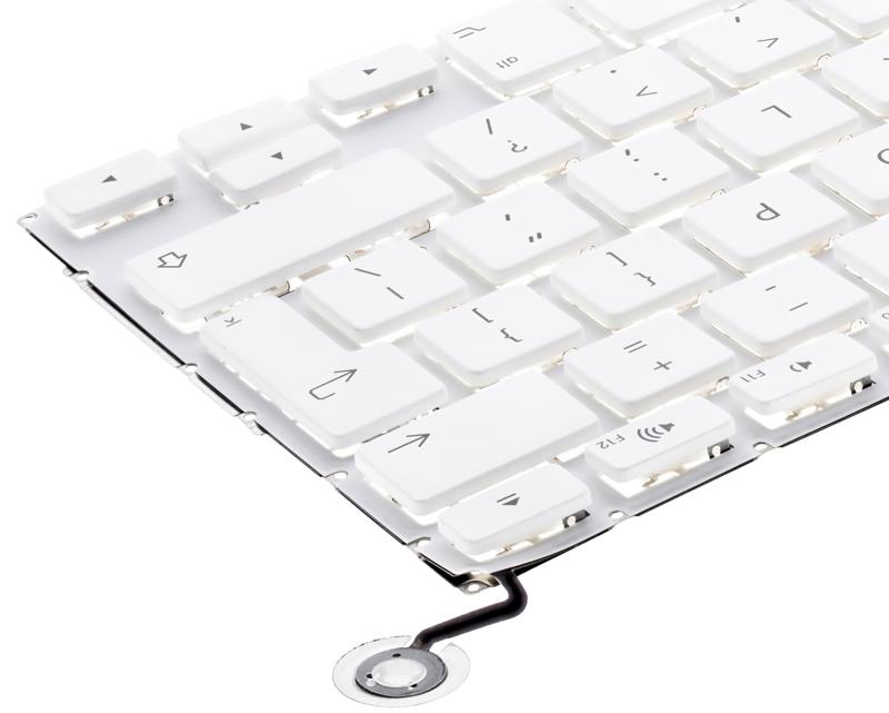 Teclado para MacBook Unibody 13" (A1342 / Finales de 2009 / Mediados de 2010) (Ingles UK)