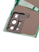 Tapa trasera con lente de camara para Samsung Galaxy Note 20 Ultra (Sin logo) (Mystic Bronze)