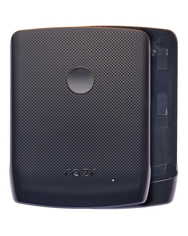 Tapa trasera para Motorola Moto Razr (XT2000 / 2019) negra original