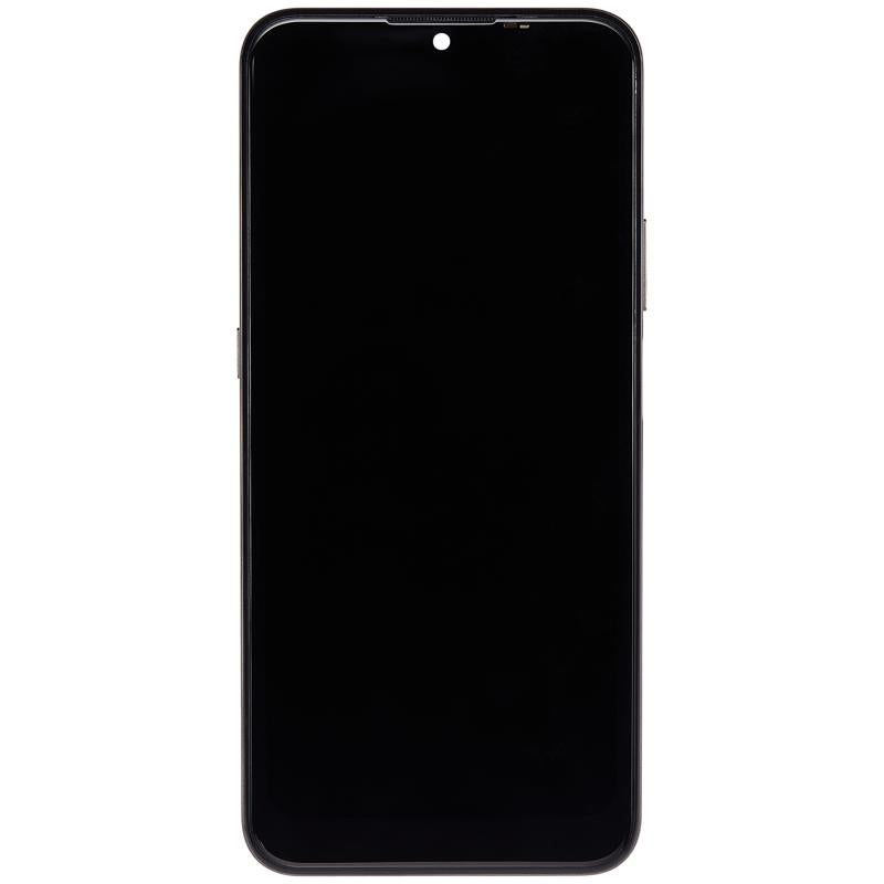 Pantalla LCD con marco para Nokia G300 (Reacondicionado) (Meteor Grey)