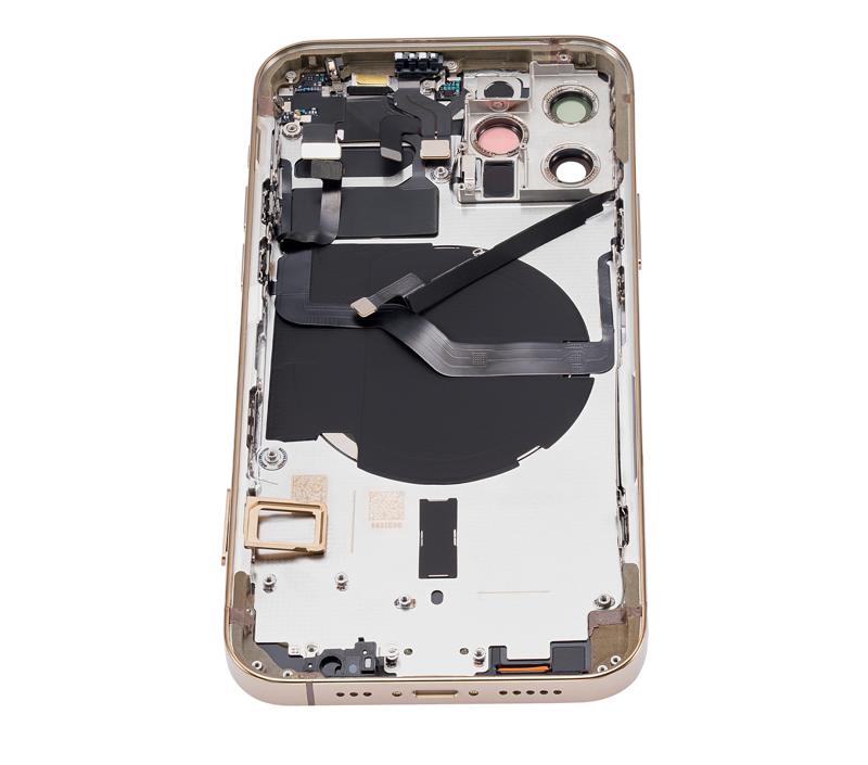 Tapa trasera para iPhone 12 Pro (Version US) sin logo (Dorado)