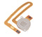 Lector de huellas con cable flex para Motorola Moto G8 Power (Negro Humo)