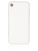 Tapa trasera con componentes pequenos pre-instalados para iPhone XR (Blanco)