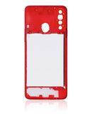 Carcasa media para Samsung Galaxy A20S (Rojo)