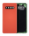 Tapa trasera con lente de camara para Samsung Galaxy S10 Plus original (Flamingo Pink)