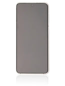 Pantalla OLED con marco para Samsung Galaxy S21 5G (Usada original grado B/C) (Blanco Fantasma)