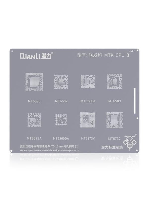 Stencil Bumblebee QS17 para CPU MTK 3 (Qianli)