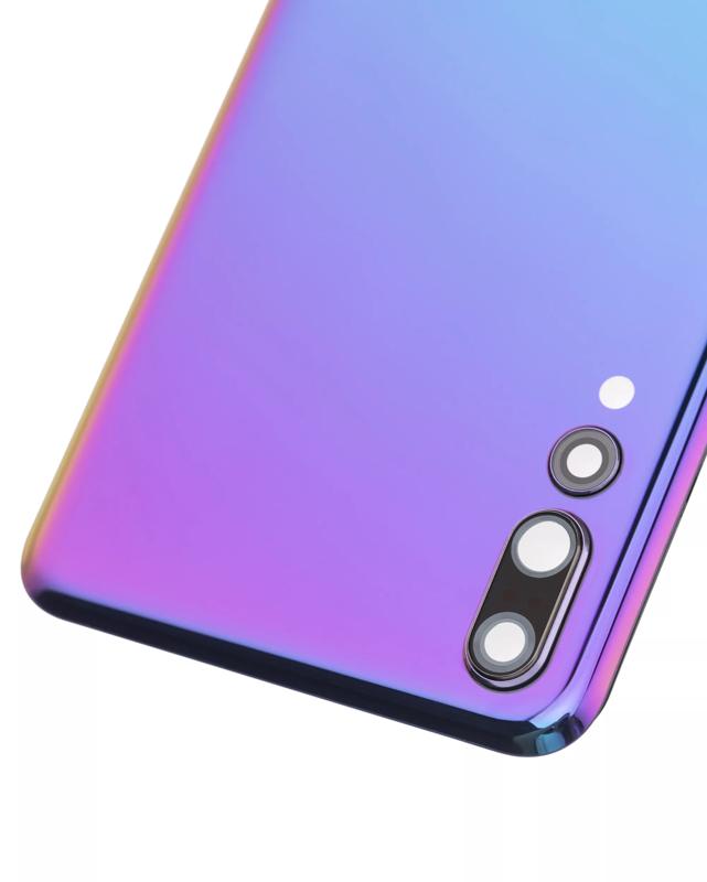 Tapa trasera con lente de camara para Huawei P20 Pro (Twilight)