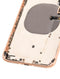 Tapa trasera con componentes pequeños previamente instalados para iPhone 8 Plus (Usada original Calidad C) (Dorado)