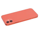 Tapa trasera con componentes pequenos pre-instalados para iPhone 12 (Version Internacional) (Rojo)