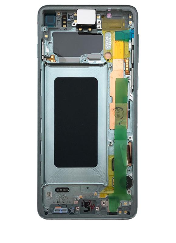 Pantalla OLED para Samsung Galaxy S10 con marco (Verde Prisma)