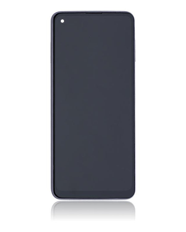 Pantalla LCD con marco para Motorola Moto G Power (XT2117 / 2021) Gris Flash