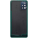 Tapa trasera con lente de camara para Samsung Galaxy A71 4G (A715 / 2020) Prism Crush Black