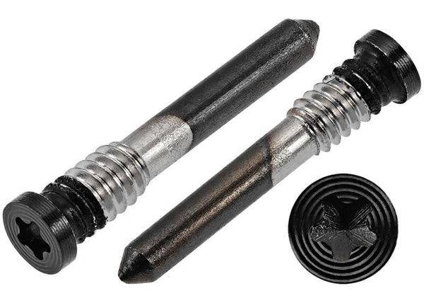 Tornillos inferiores para iPhone 15 / 15 Plus / 15 Pro / 15 Pro Max (Titanio Negro) (Paquete de 100)