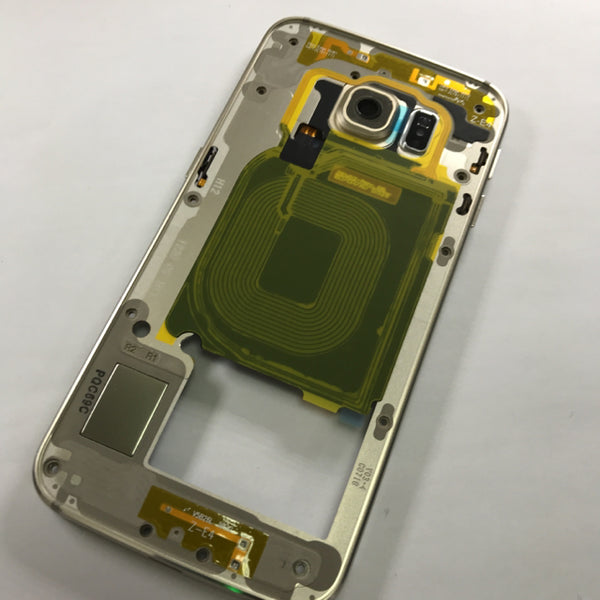 Back Housing Samsung Galaxy S6 Edge (G925) Dorado