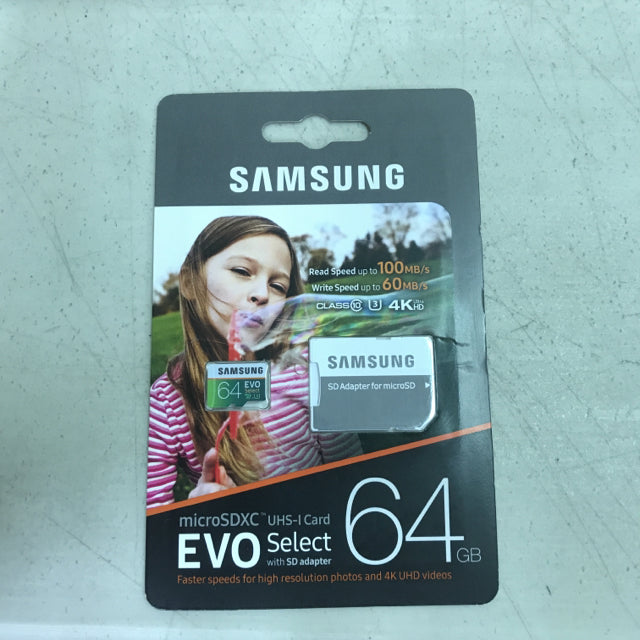 Memoria SDXC Samsung 64gb.
