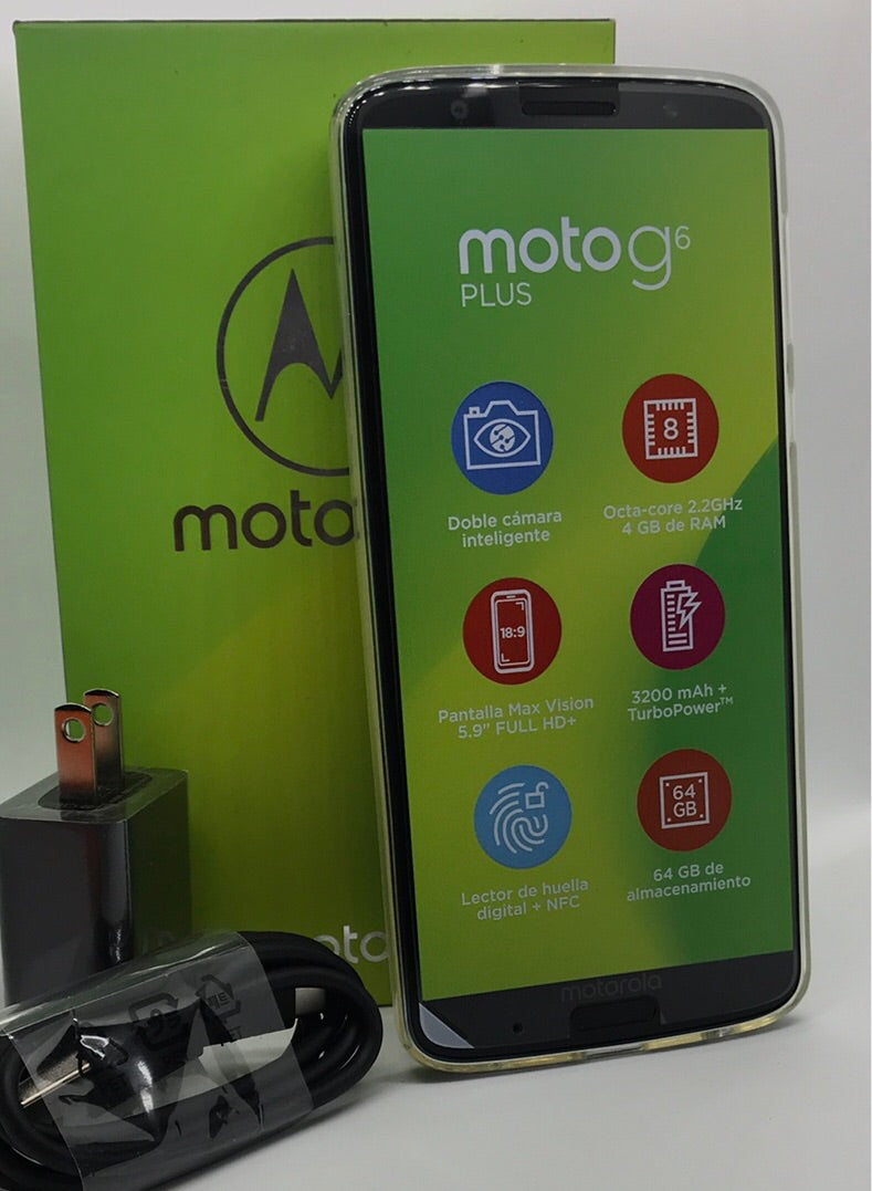 Celular Nuevo | Motorola G6 PLUS | 64GB | Doble Sim | XT1926-7