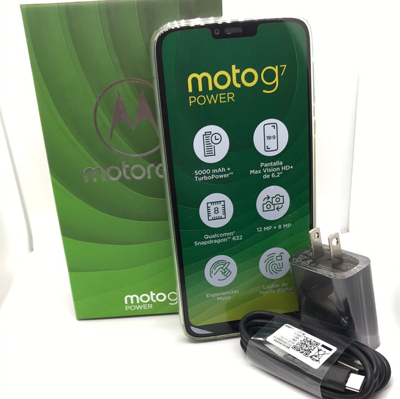 Celular Nuevo | Motorola G7 Power | 32GB | Doble SimXT1955-2  | En Liquidación | Sin Garantía