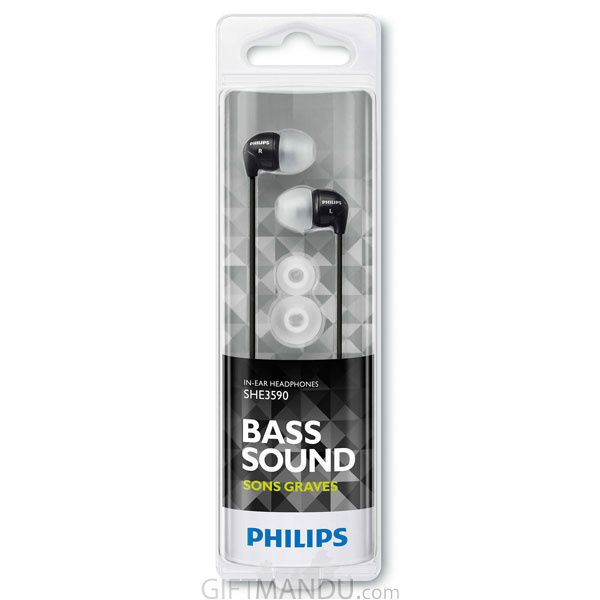Audifono Philips In Ear Color Negro