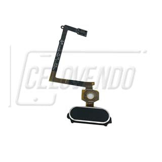 Boton Home con Touch ID Samsung Galaxy S6 Negro - Celovendo. Repuestos para celulares en Guatemala.