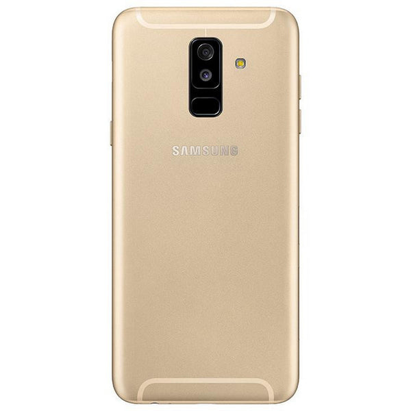 Carcaza trasera de aluminio para Samsung A6+ color Dorado