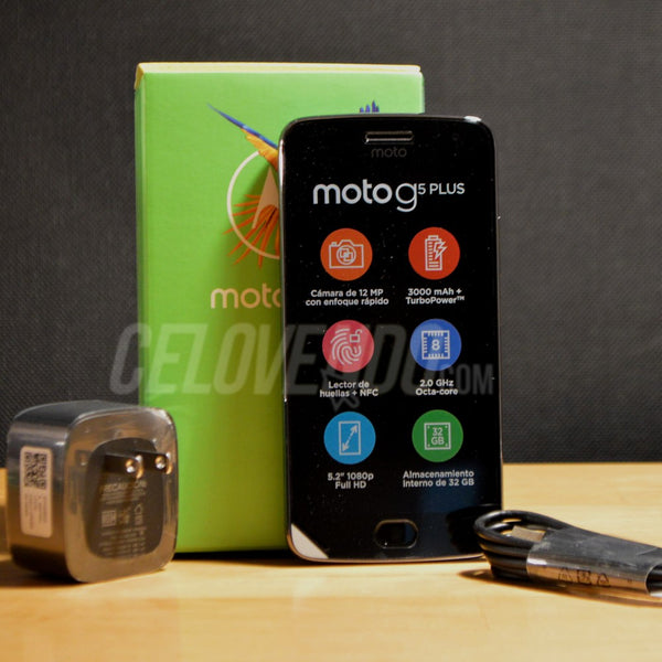 Motorola G5 Plus | Color Dorado | 32GB | Doble Sim | XT1681 32 GB DS | Liberado