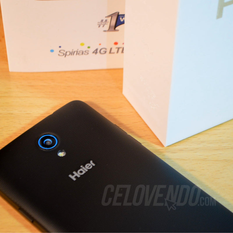 Celular Haier L52 Nuevo color Negro | Tigo | Incluye caja sellada y Accesorios