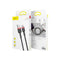 Cable tipo USB - Tipo C Marca Baseus | Linea Cafule | Carga Rapida 2A | 2 Metros de Largo | Color Rojo y Negro