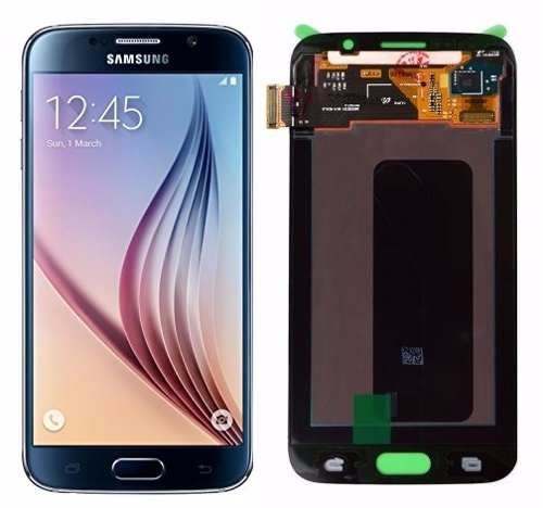 Pantalla Samsung Galaxy S6 (G920) Azul - Celovendo. Repuestos para celulares en Guatemala.