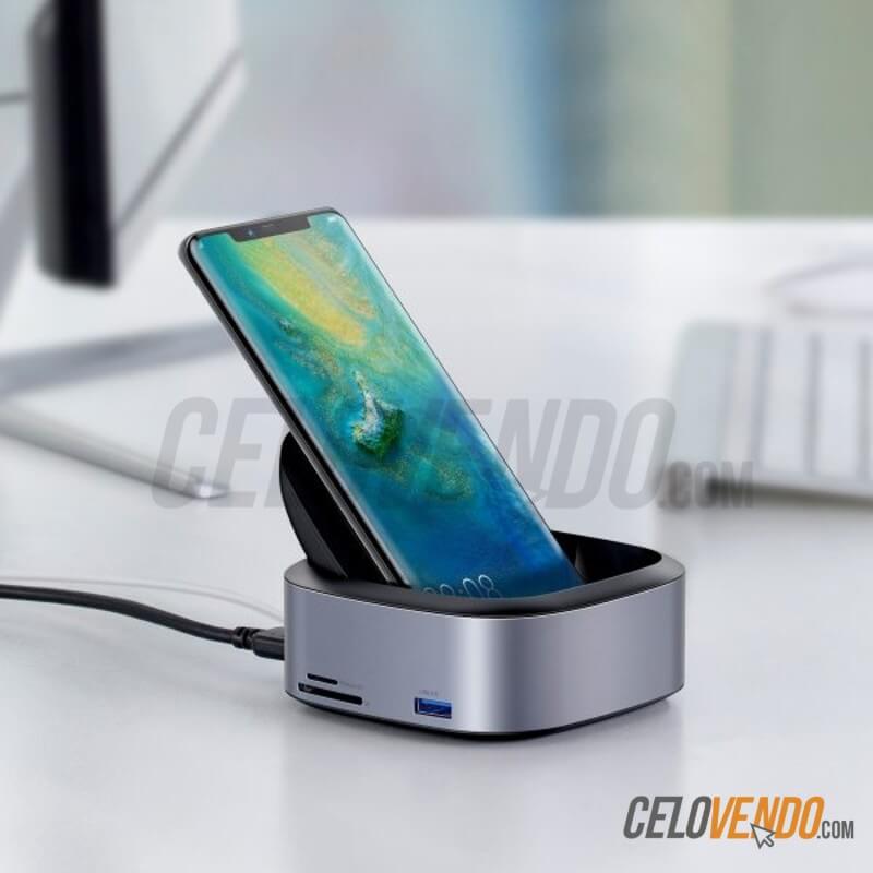 Mate Docking Baseus | Entrada Tipo C | Funciona con Samsung y Huawei | Convierte Smartphone en una Computadora