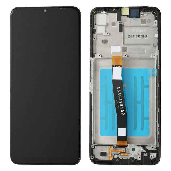 Pantalla Samsung Galaxy A22 5G Color Negro con Marco