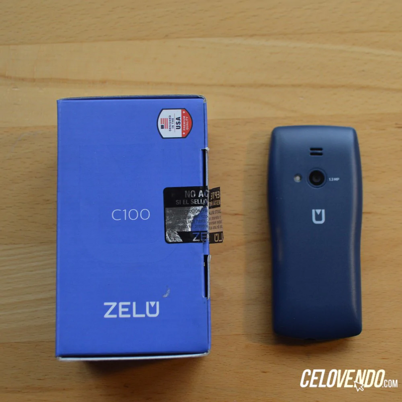 Celular Zelu C100 | Color Negro | Nuevo