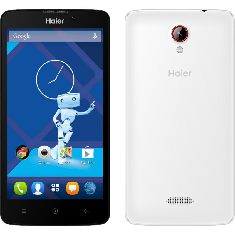 Celular Haier L52 Nuevo color Blanco| Tigo | Incluye caja sellada y Accesorios
