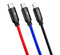 Cable 3 en 1 | Micro USB - Tipo C -Lightning | 1000mA | Carga rÃƒÆ’Ã‚Â¡pida.