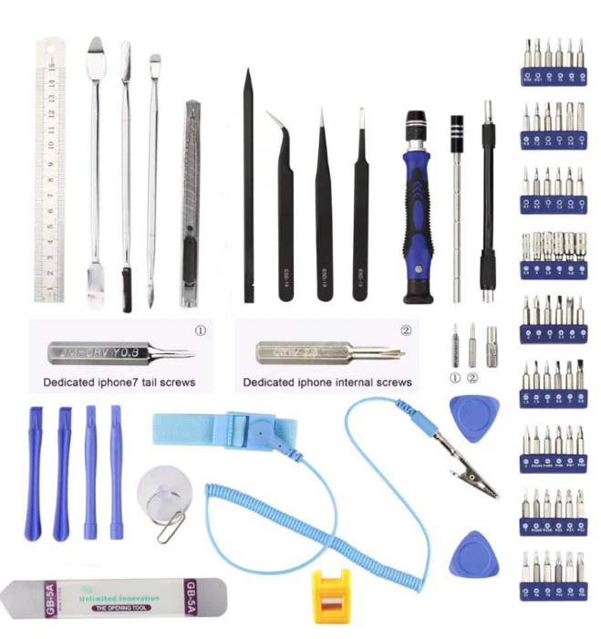 Kit completo de reparacion a domicilio.